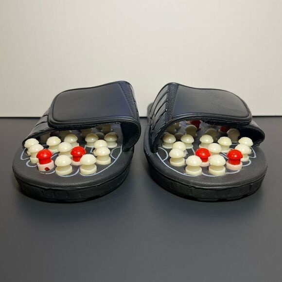 Unisex ACUPRESSURE Plastic Foot Massager Slide Sandals / Size 42/43 - Picture 3 of 10